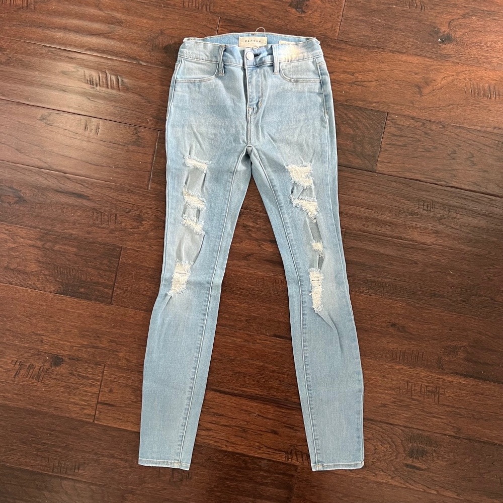 PACSUN Super Skinny Lightwash Jegging Size 23